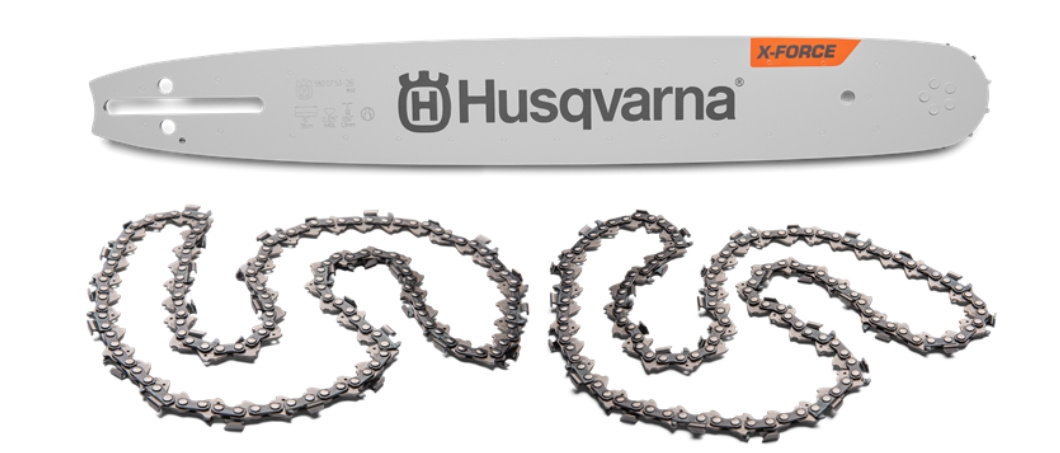 2 Ketten passend für Husqvarna 55 40cm 325" 66TG 1,3mm Sägekette chain Schwert